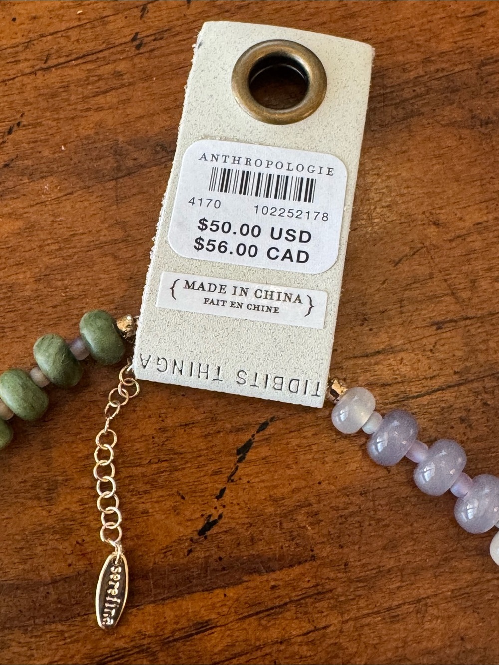Anthropologie Multicolor Pastel & Bright Beaded Necklace - Picture 4 of 4